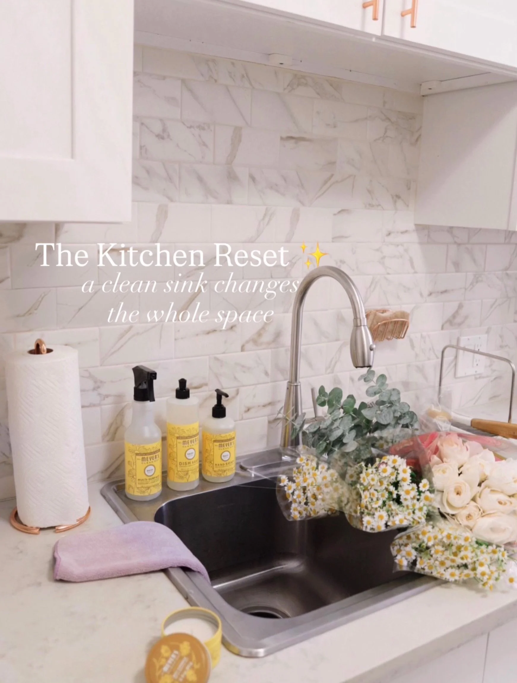 The kitchen always feels different after a proper reset. ✨

A clean sink, polished fixtures, wiped counters, and those little finishing details can instantly make the entire space feel fresher.

Leave the cleaning to us so you can enjoy the comfort o