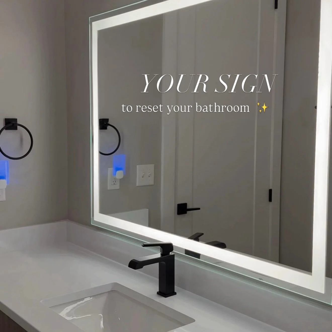 There&rsquo;s something about walking into a freshly cleaned bathroom that just feels different.

The sparkling mirror.
The spotless sink.
Fresh towels.
A clean scent.

It&rsquo;s not just cleaning, it&rsquo;s resetting your space and your mind.

Sav