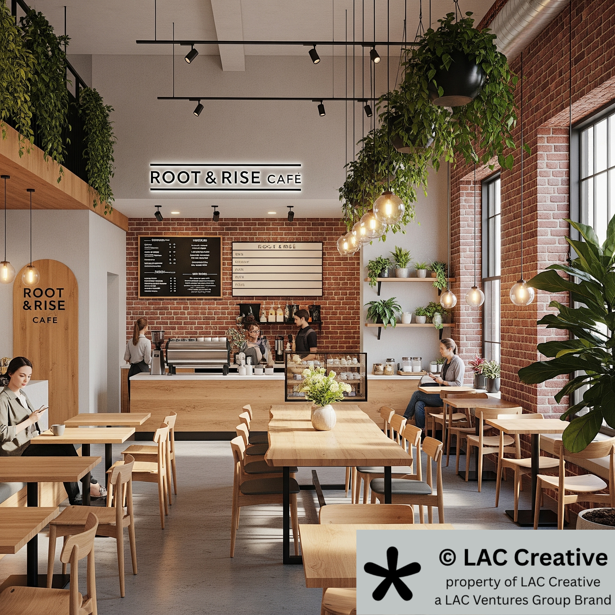 This professional concept rendering was created by LAC Creative and remains its property. Usage rights are exclusively licensed to The Luc Cochran Foundation, Inc.
