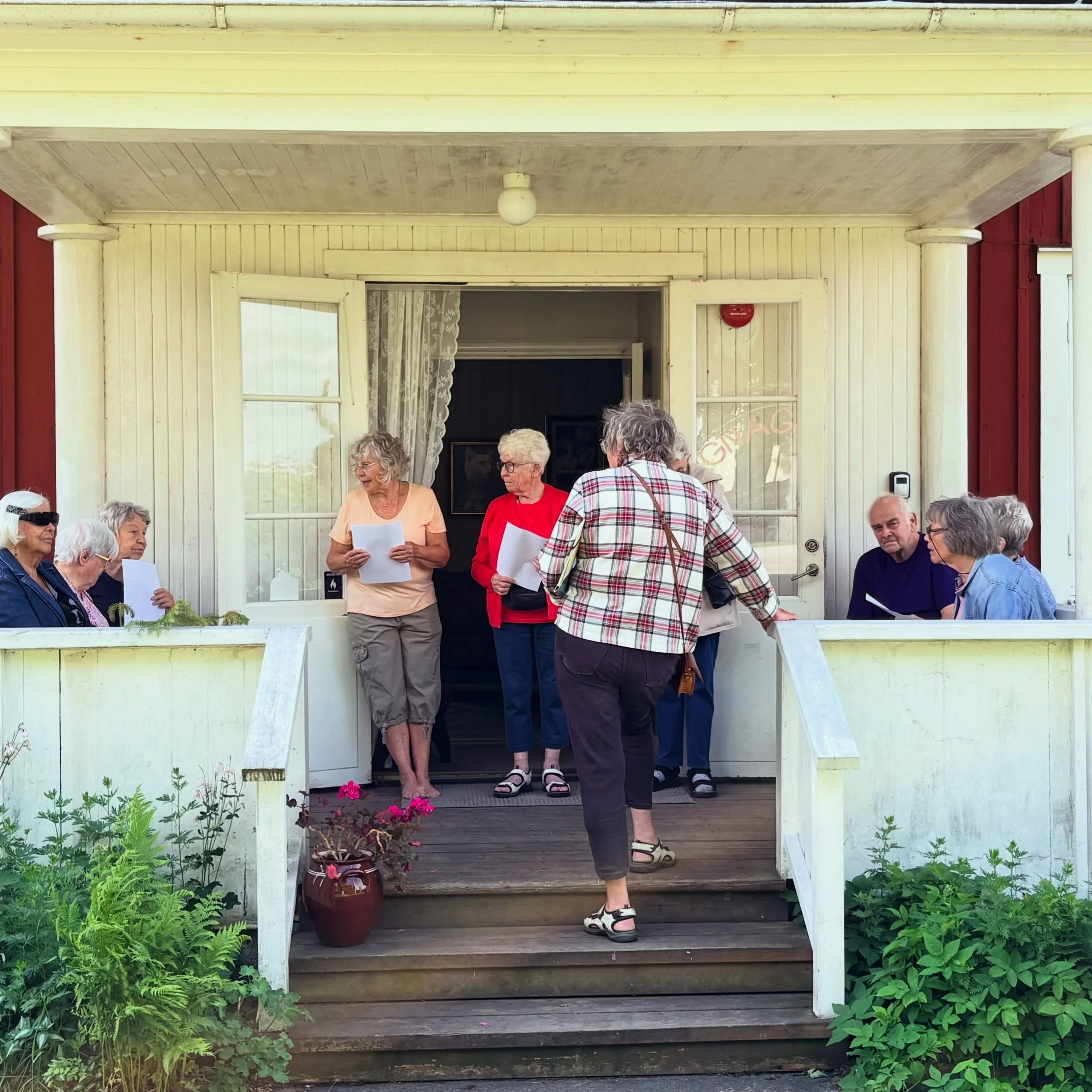 Fantastiska tre dagar med &rdquo;pension&auml;rskollo&rdquo;! Ett fullsp&auml;ckat program som bjudit p&aring; olika utflykter i n&auml;romr&aring;det, gymnastik, h&ouml;gl&auml;sning och s&aring;klart gemenskap och goda middagar! Tack till PRO Finsp