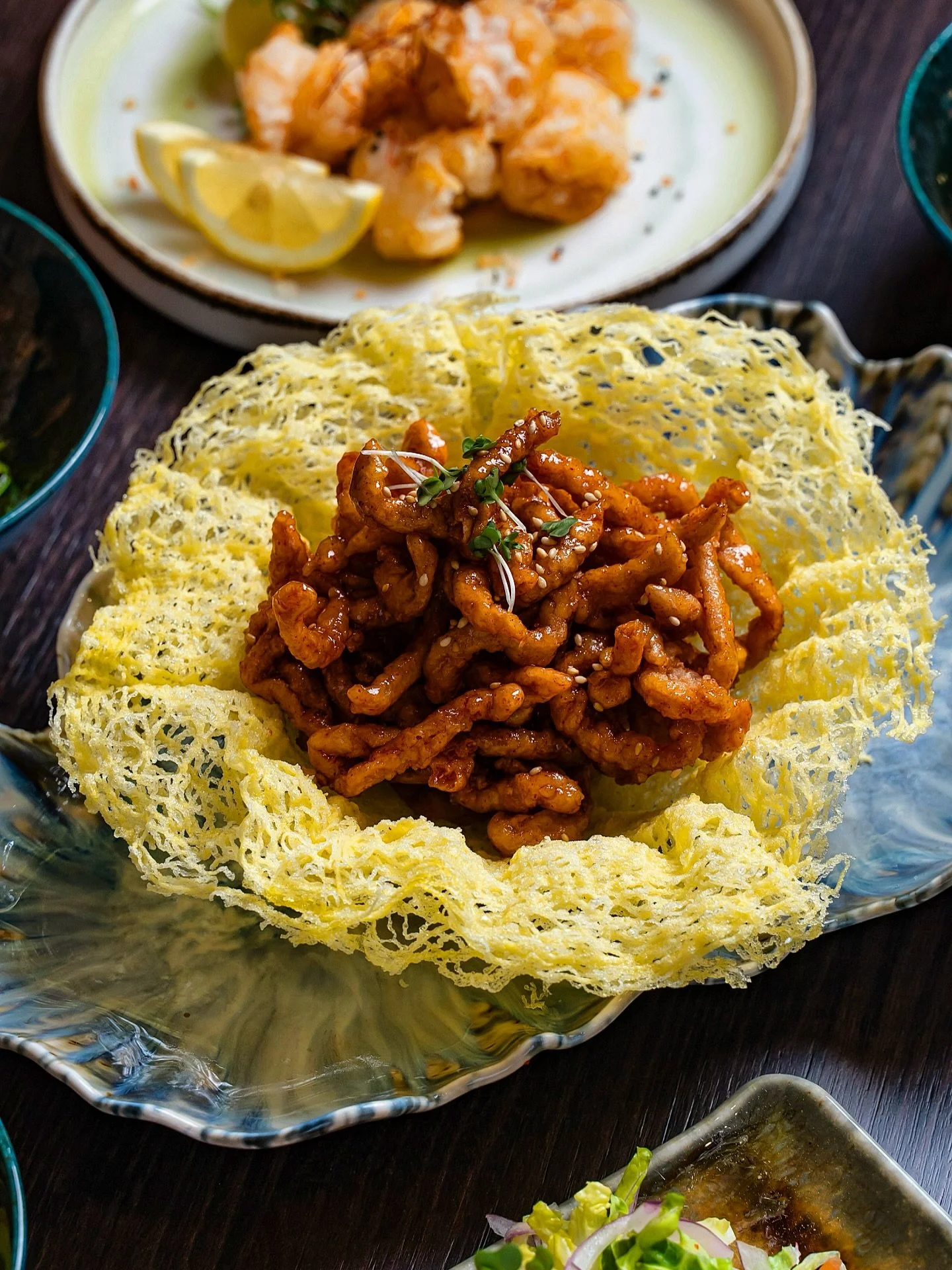 Our must-try dish! Crispy shredded beef in a crispy golden nest - the ultimate combination of flavour and crunch! 🔥🫶🏼

#beef #panasian #crispybeef #londonrestaurant #londonfood
