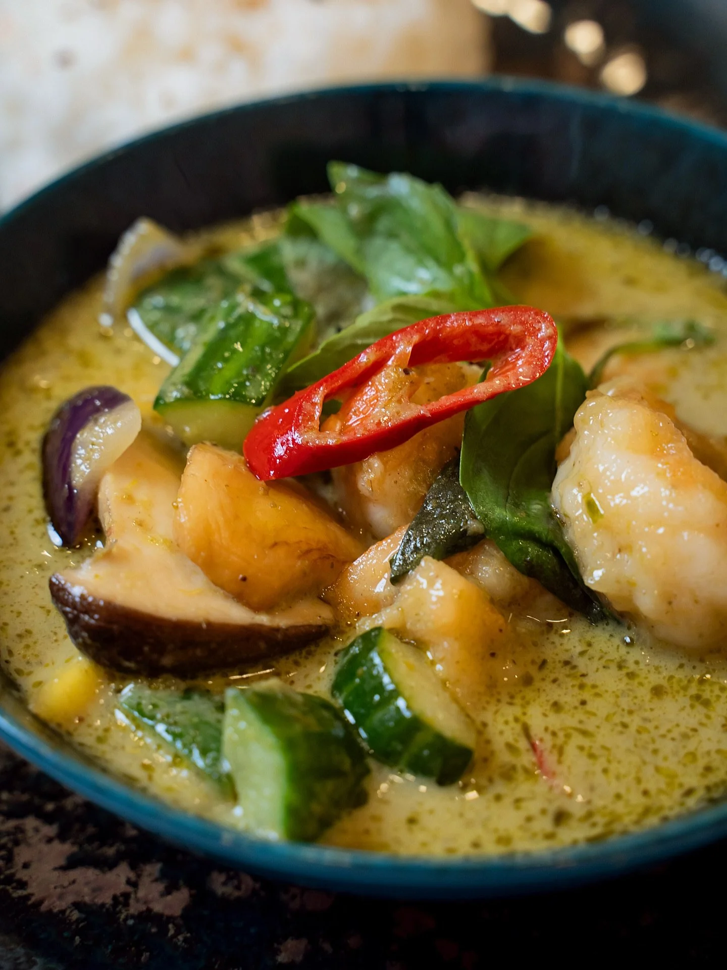 Warm up your week with our spicy Green Thai curry! 🔥🌶️✨

#thai #curry #greenthaicurry #asianfood #londonrestaurant