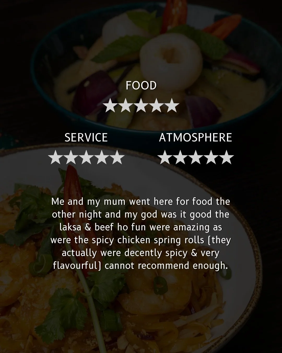 🌶️❤️ CUSTOMER LOVE ❤️🌶️

#niuko #review #panasian #asianfood #asianrestaurant