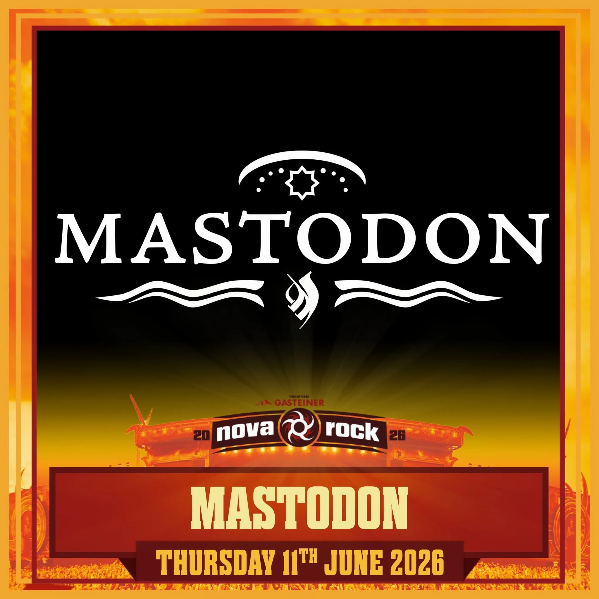 See ya at @novarockfestival 2026!
#NR26