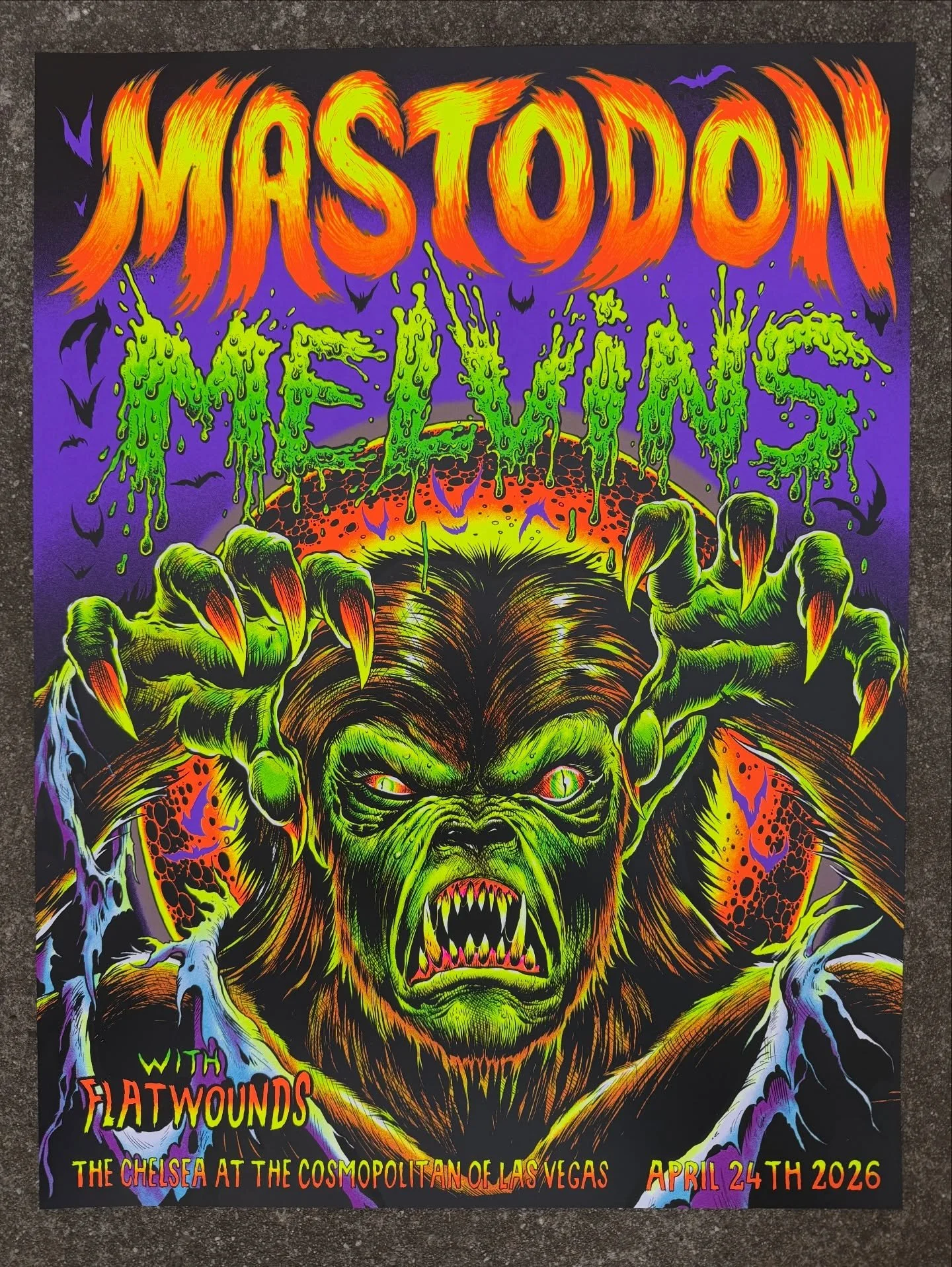 Get your hands on this beauty at our show in Vegas tomorrow @thechelsealv in The Cosmopolitan! We got two versions for ya! As usual our pal @theartofskinner crushed it! Viva Las Vegas!