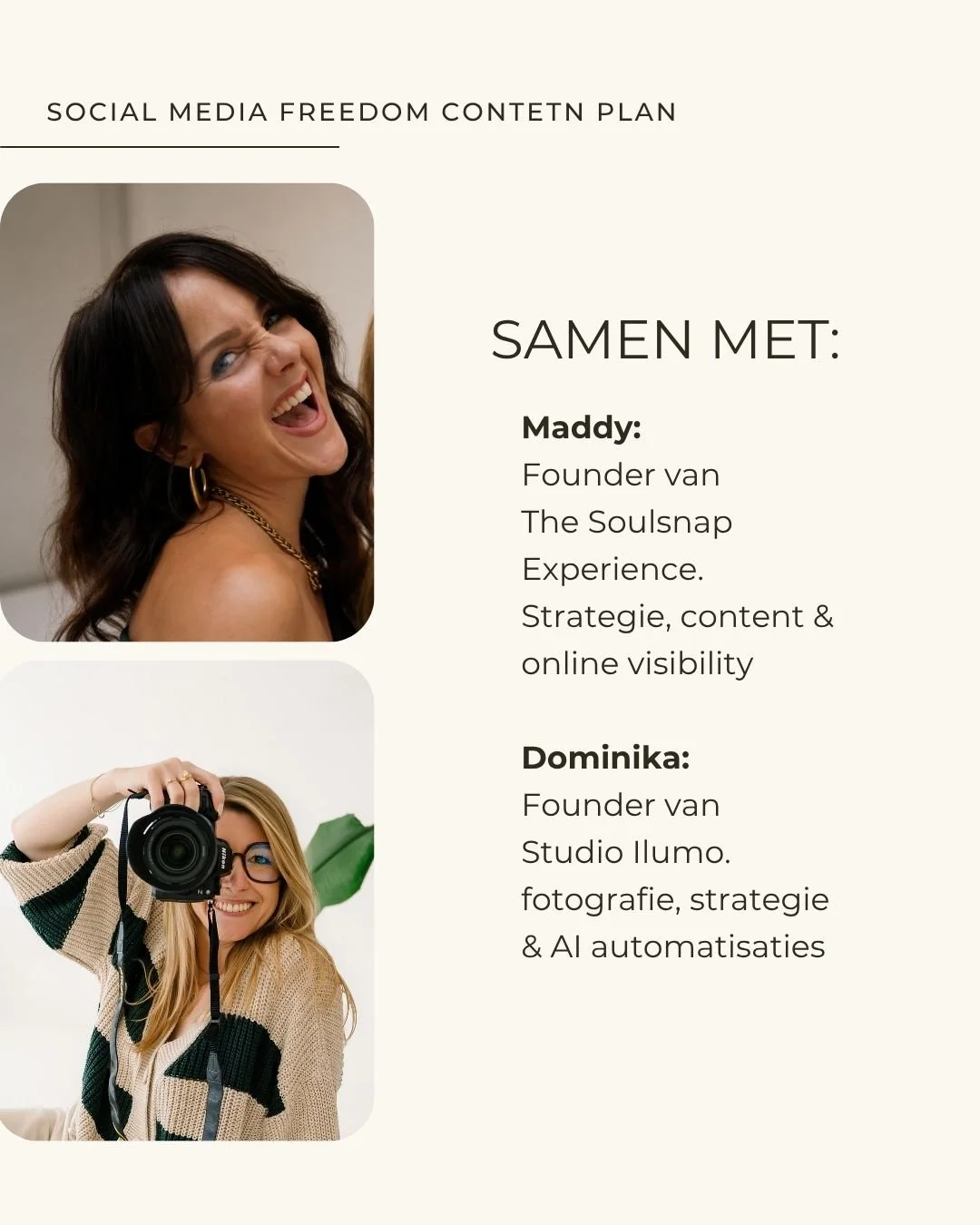 Founders of Social media Freedom plan