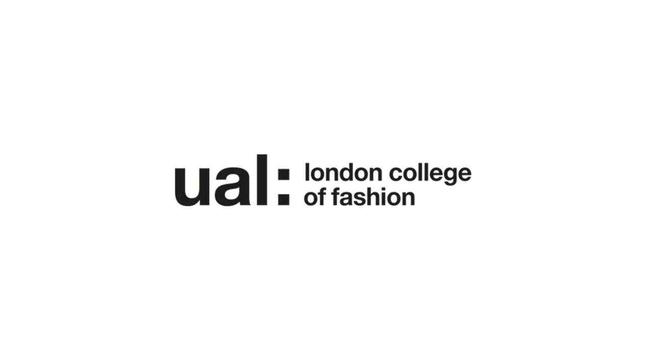 Logo of University of the Arts London, College of Fashion in black text on a white background.