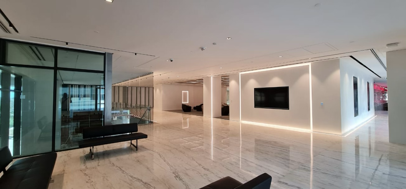 Noble Interior Fit Out  -  Design & Build  -  White Polyurethane Wood finish