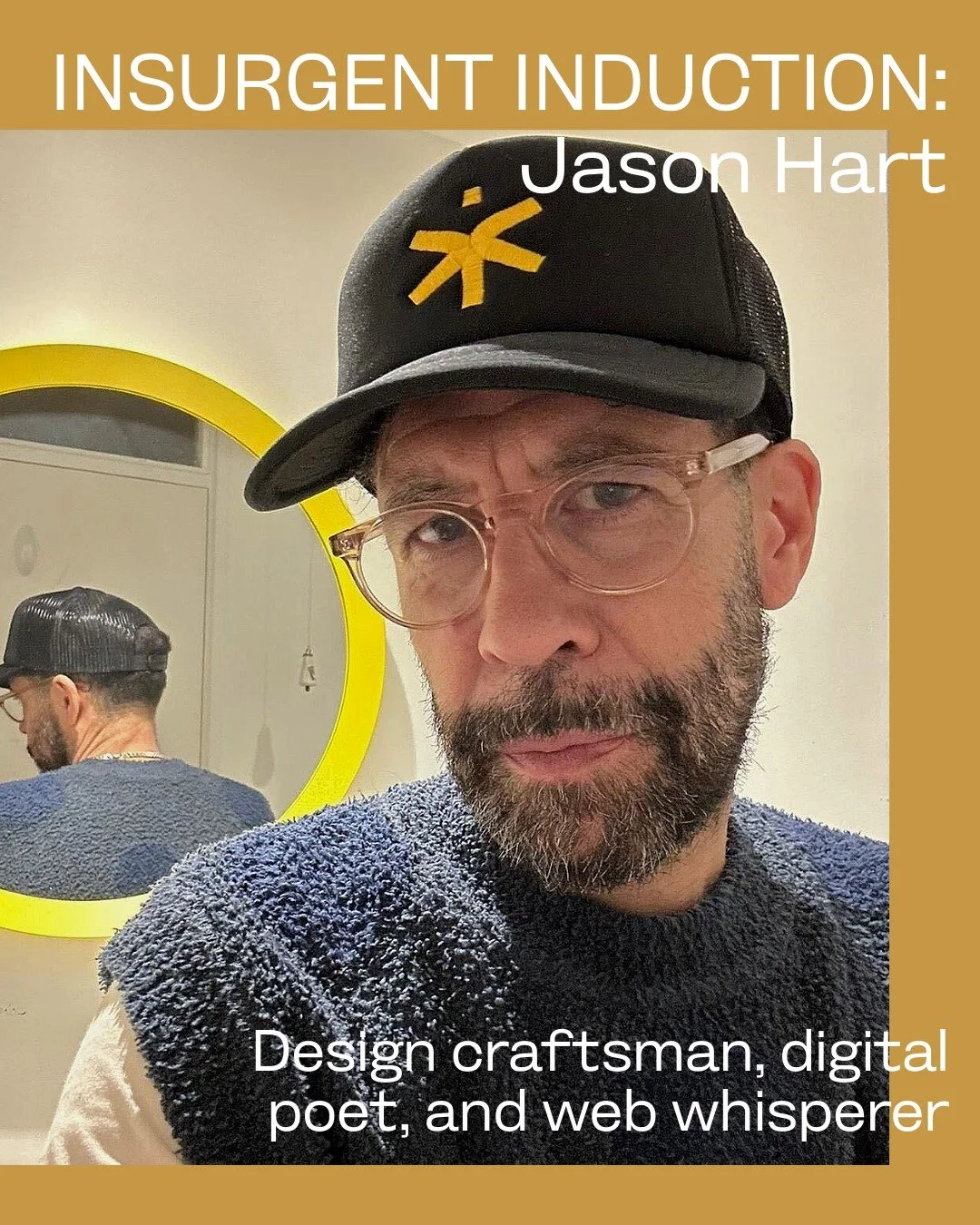 We&rsquo;re excited to welcome Jason  Hart, founder of @kickmouth , to the Insurgent network.

Jason combines aesthetic rigor with digital craft to help ventures shape online presence in a way that reflects culture, purpose and performance. His dee