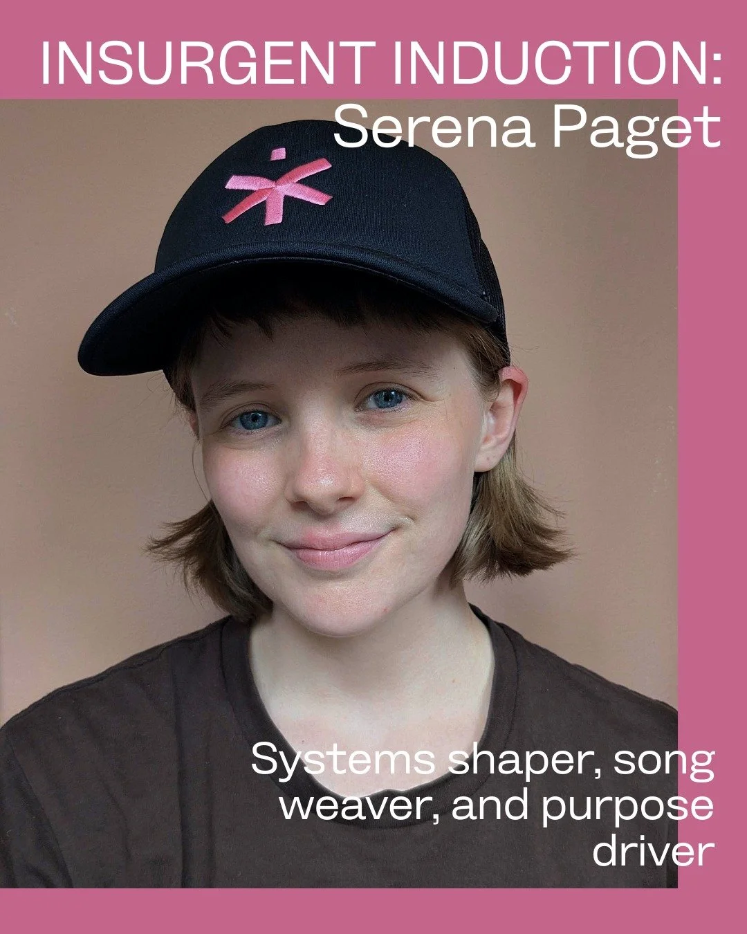 We're proud to welcome Serena Paget as our Project and Operations Manager at Insurgent. 

Outside of her work with us, Serena is an alt-pop artist (@serenaclara.world) who explores the space between collective fatigue and hope, giving her a unique 