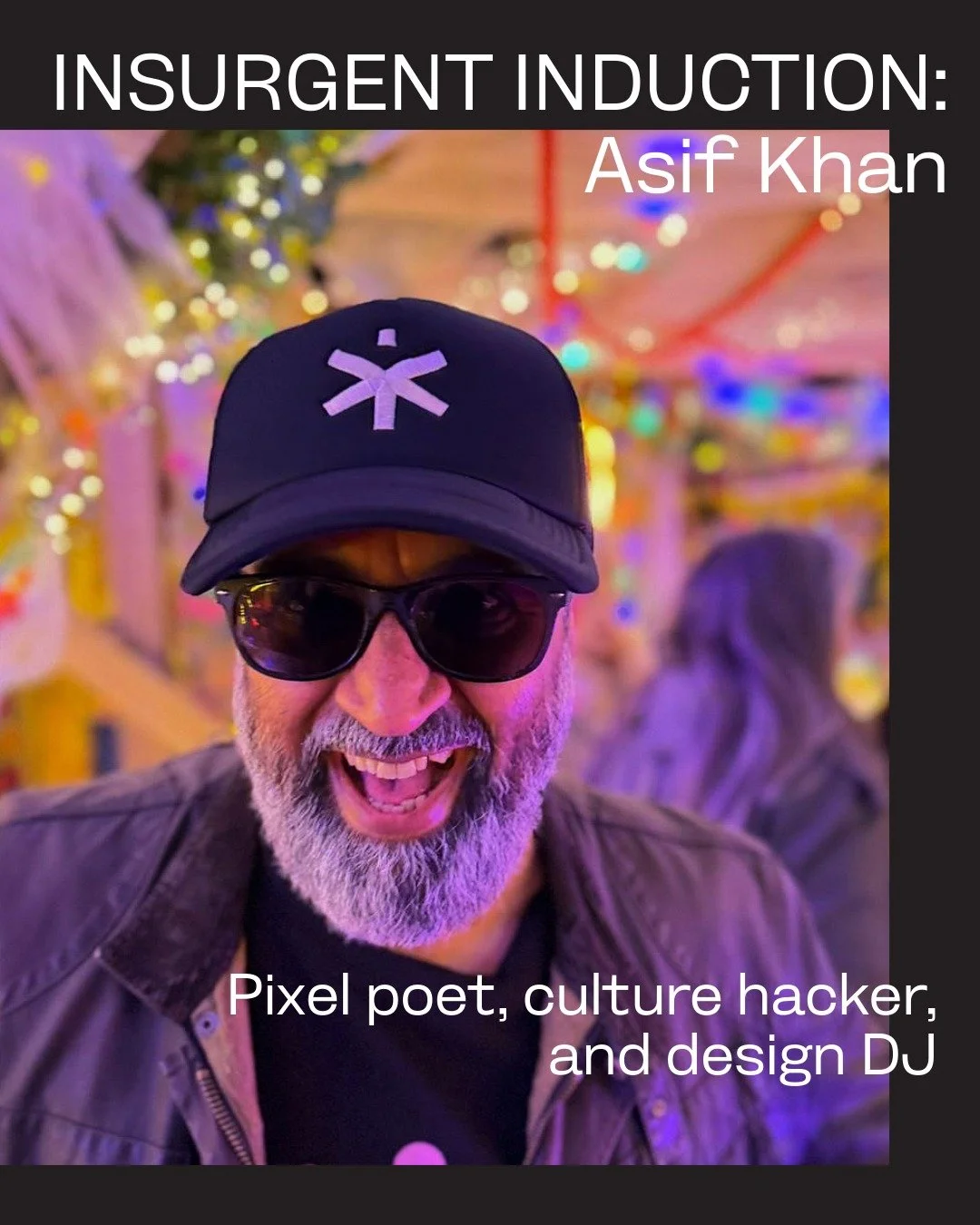 Welcome Asif Khan to the Insurgent network.
Associate Design Director at TCS Interactive.

25+ years shaping digital experiences for global brands and grassroots projects alike.
Community-minded, culture-led, music-fuelled.
Design that hits with prec