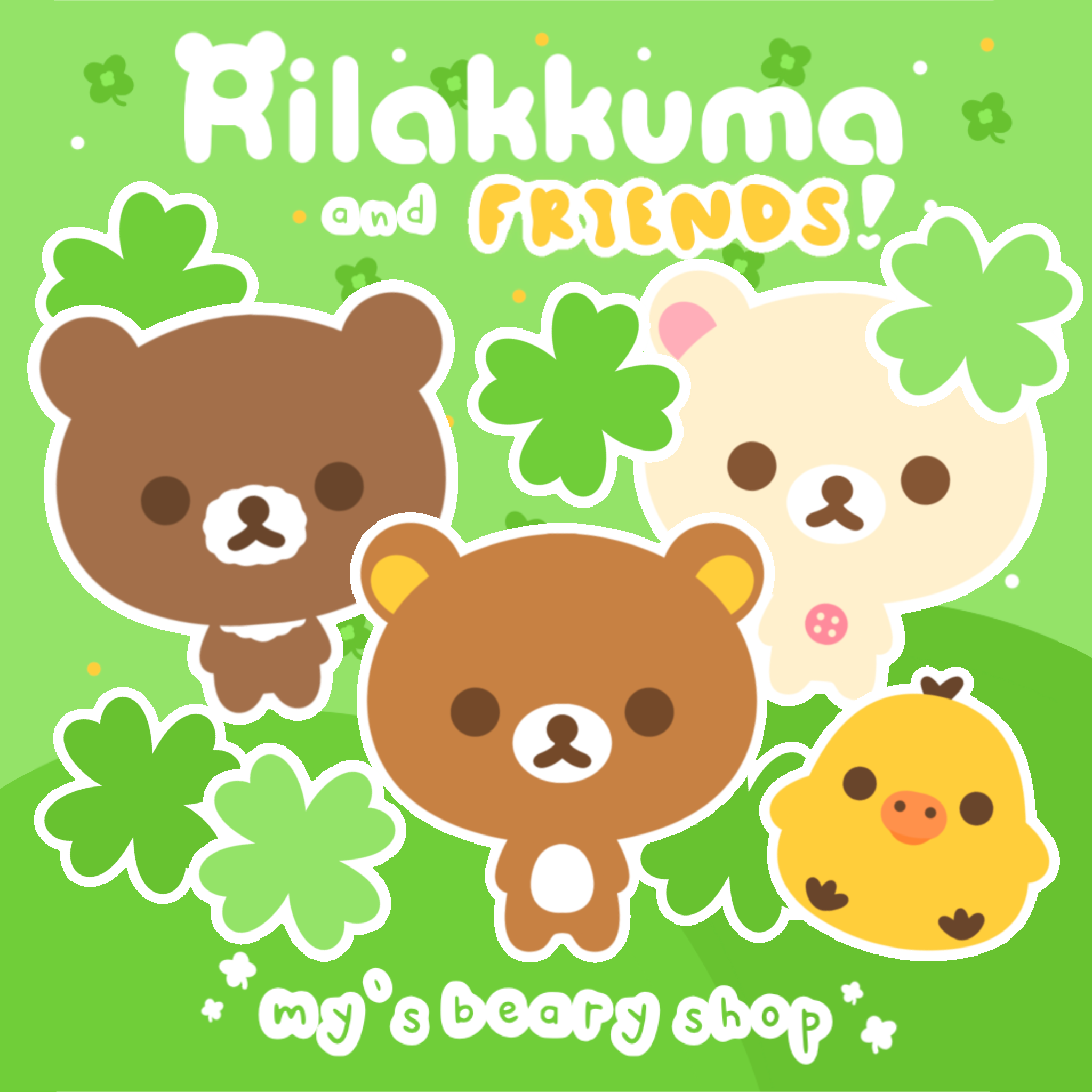Rilakkuma & Friends Sticker Pack