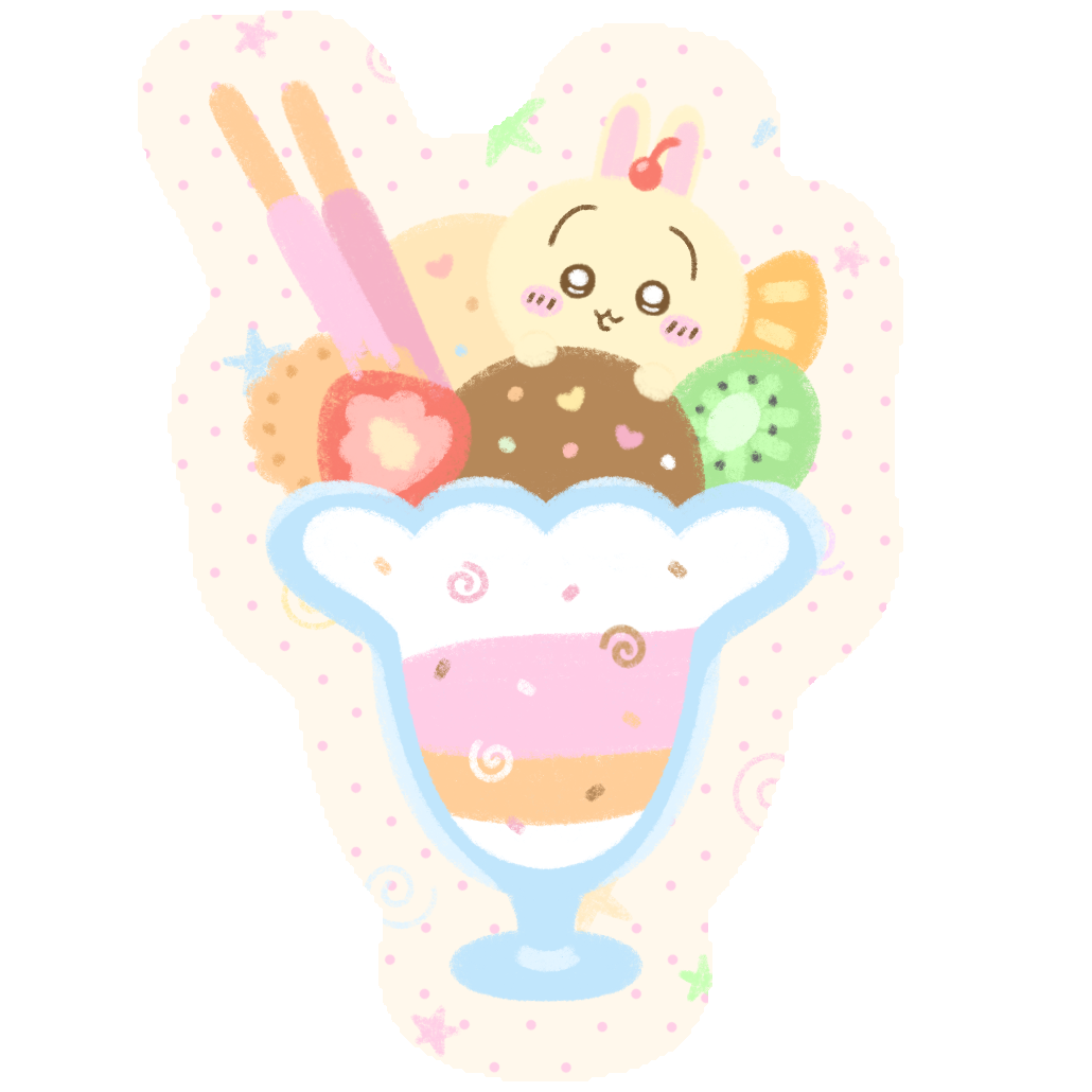 Chiikawa Parfait Sticker