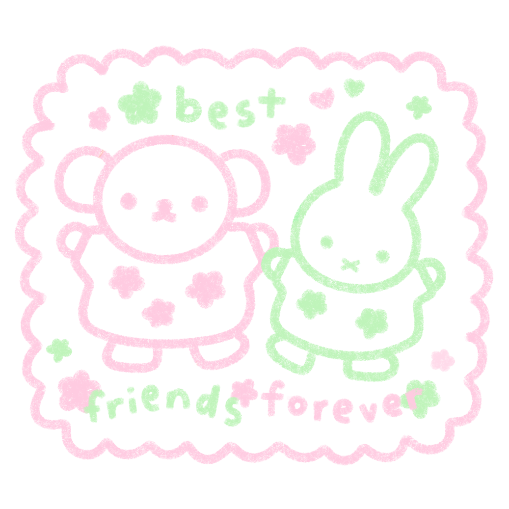 Miffy Best Friends Sticker