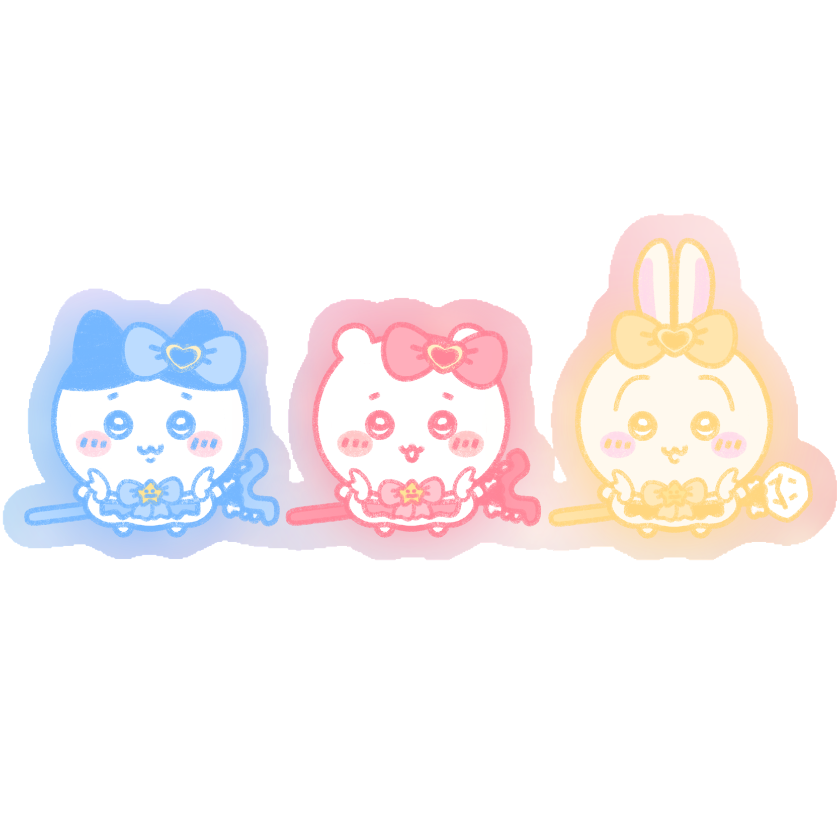 Chiikawa Magical Girls Sticker