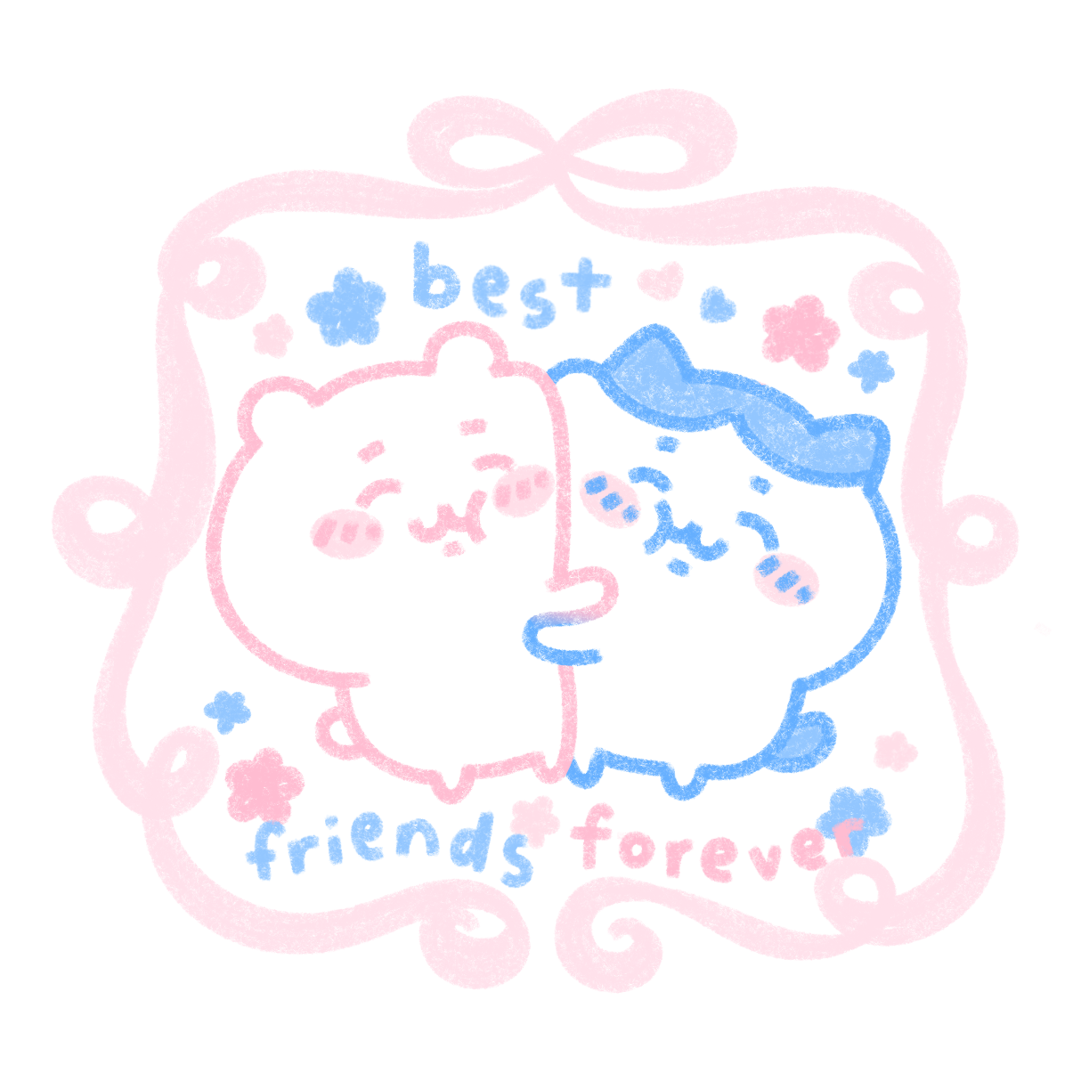 Chiikawa Best Friends Sticker