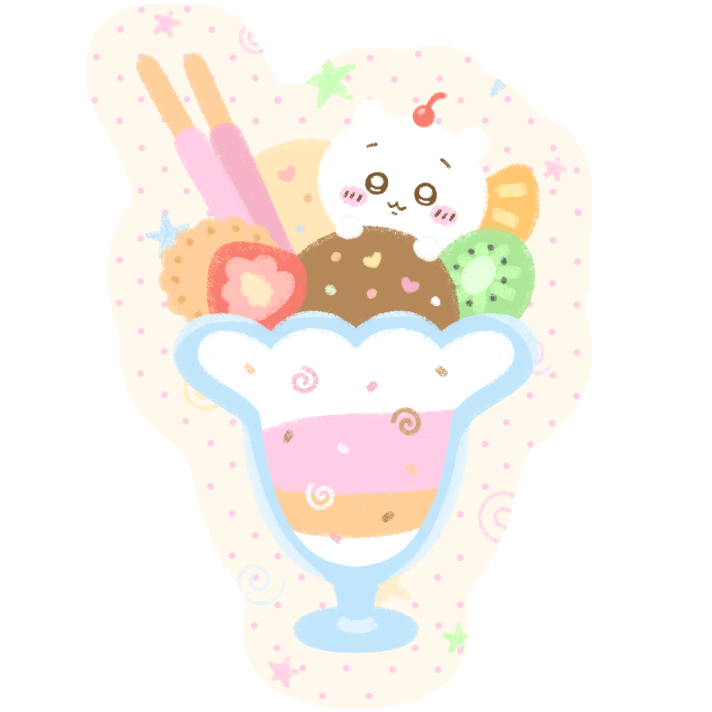 Chiikawa Parfait Sticker