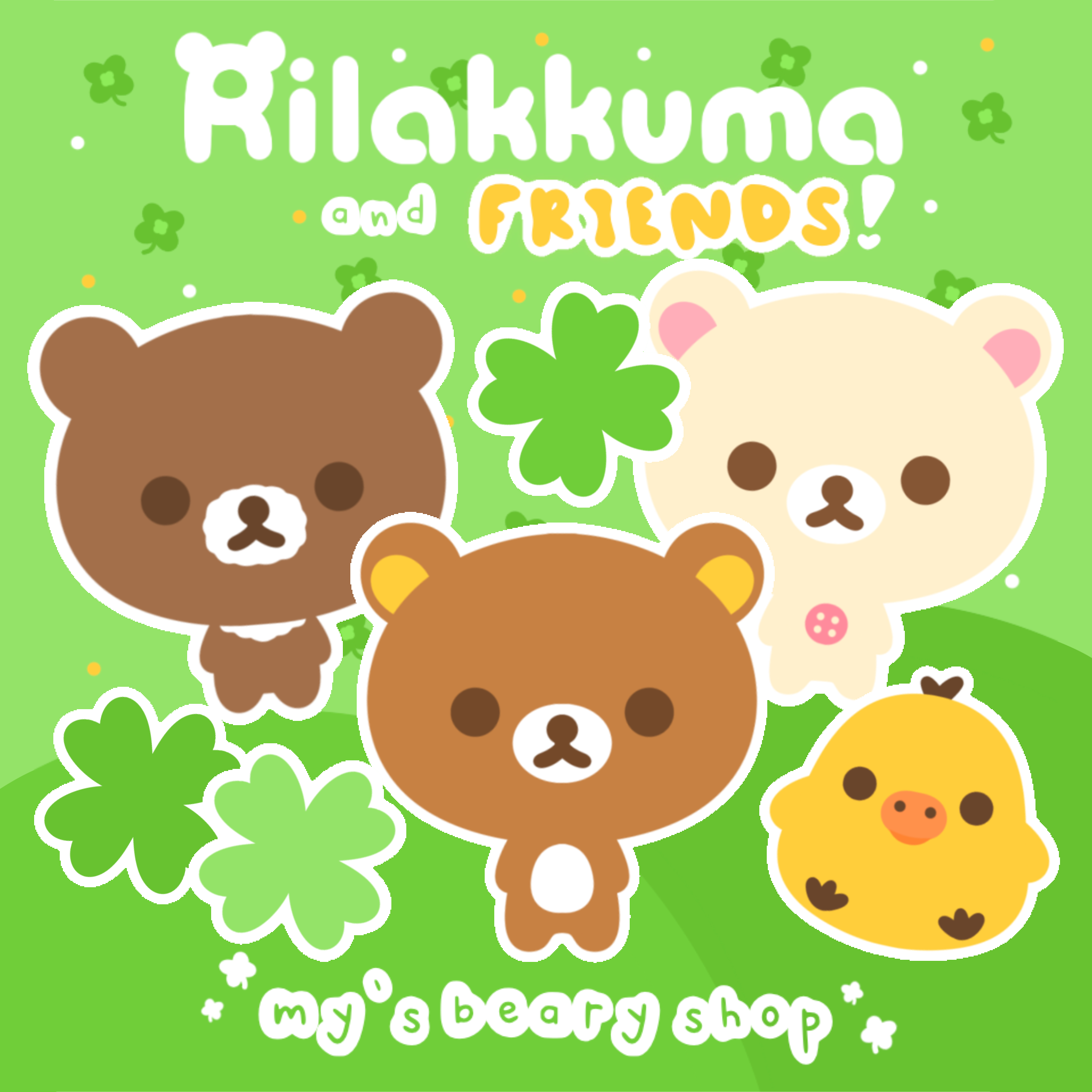 Rilakkuma & Friends Sticker Pack