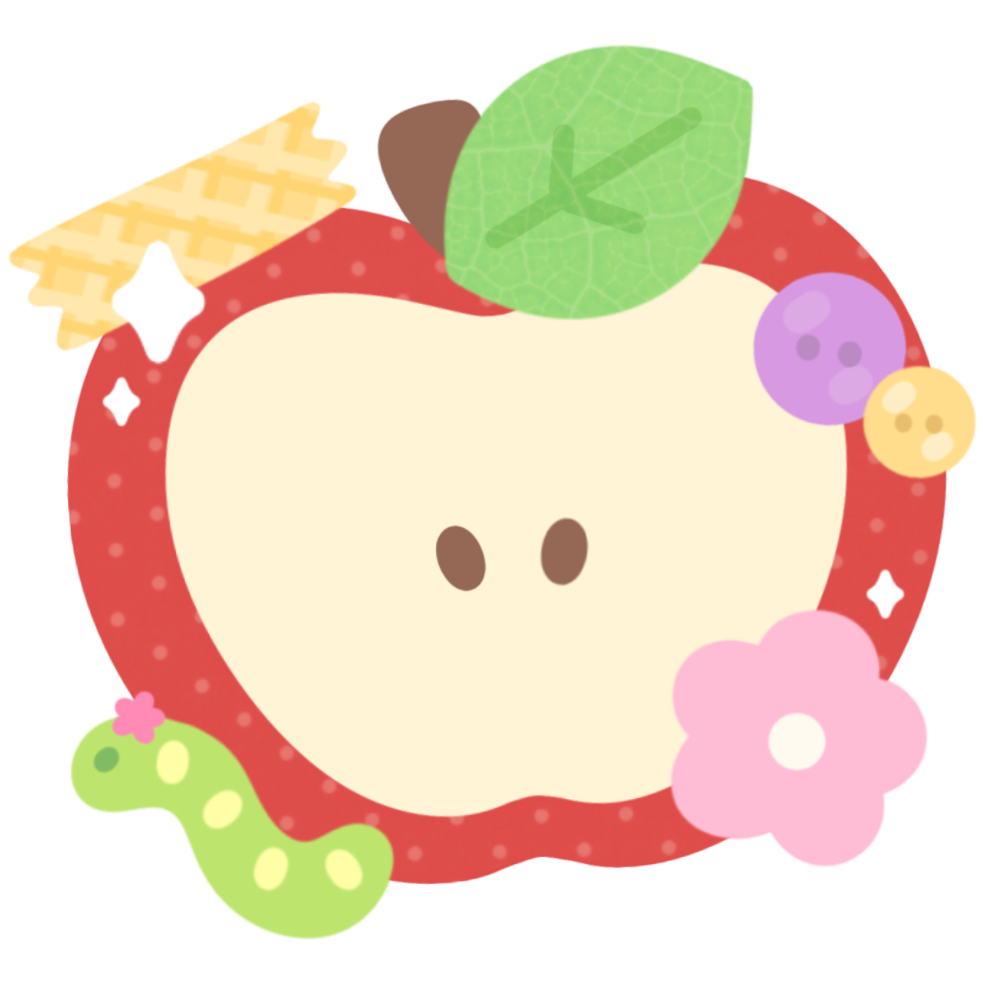 Apple Scraps Sticker