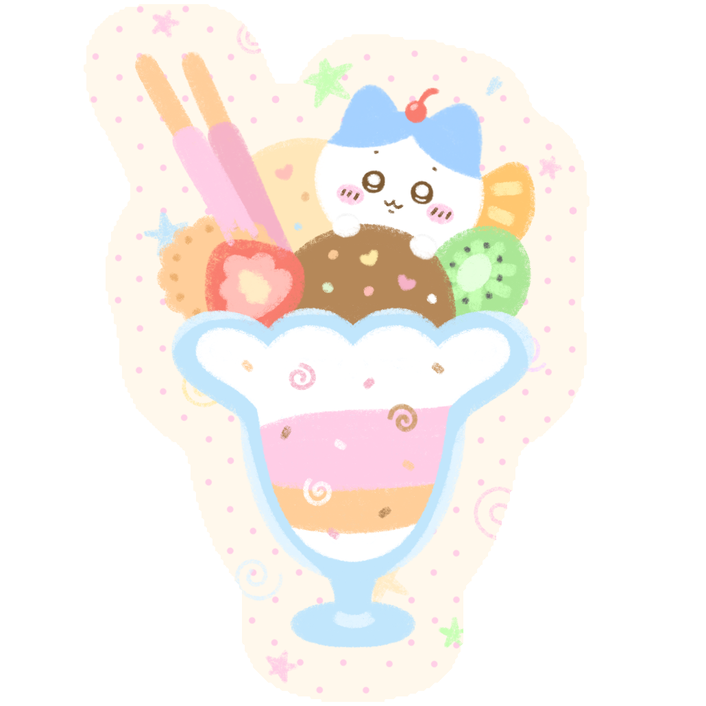 Chiikawa Parfait Sticker