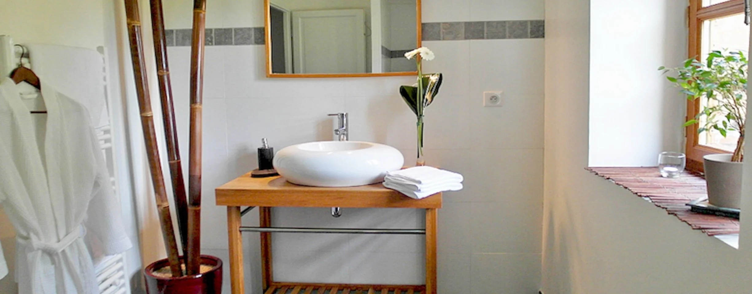Natürliches Wellnessbad