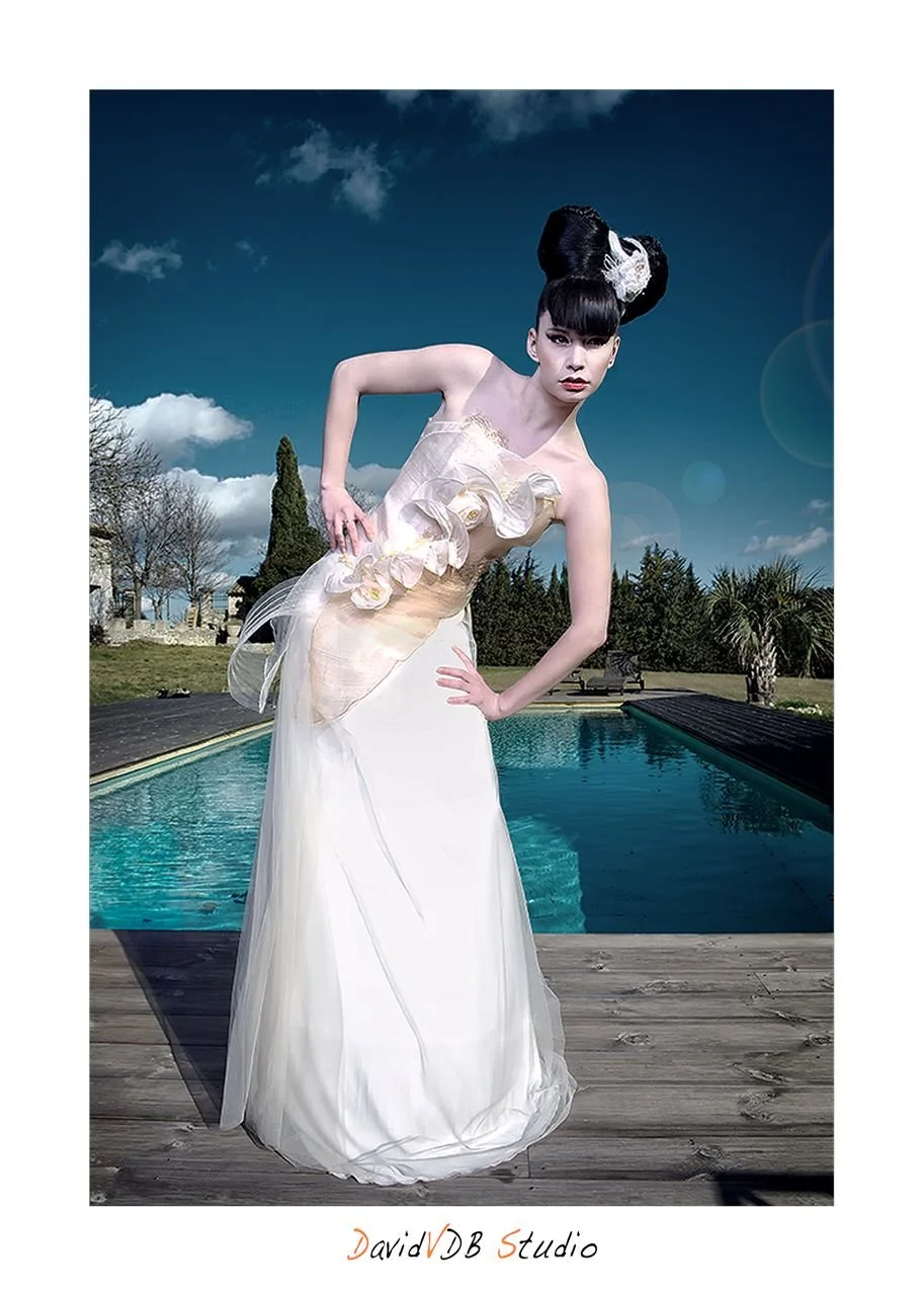 Modefotografie im Süden Frankreichs nahe Sauve