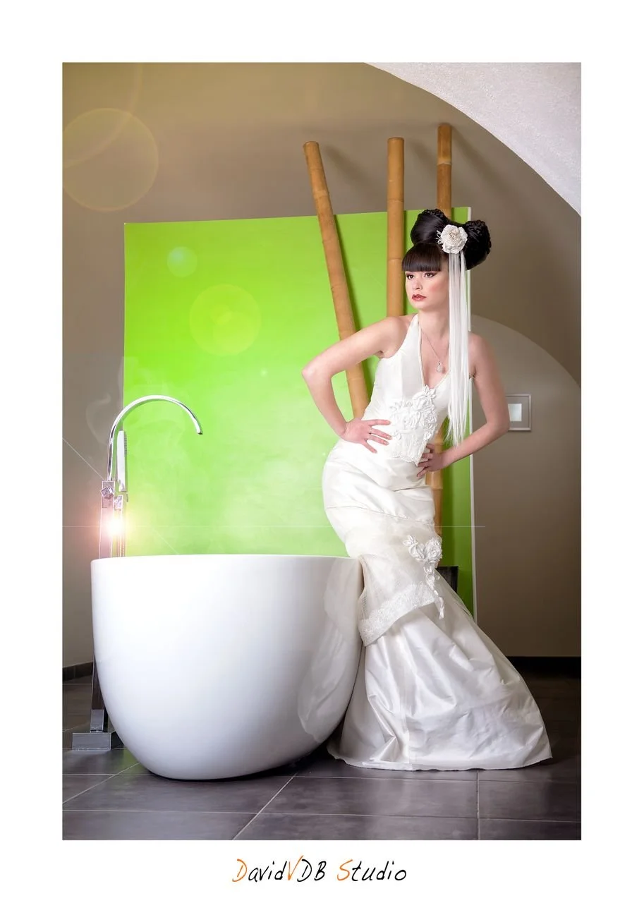 Modefotografie in Südfrankreich nahe Anduze