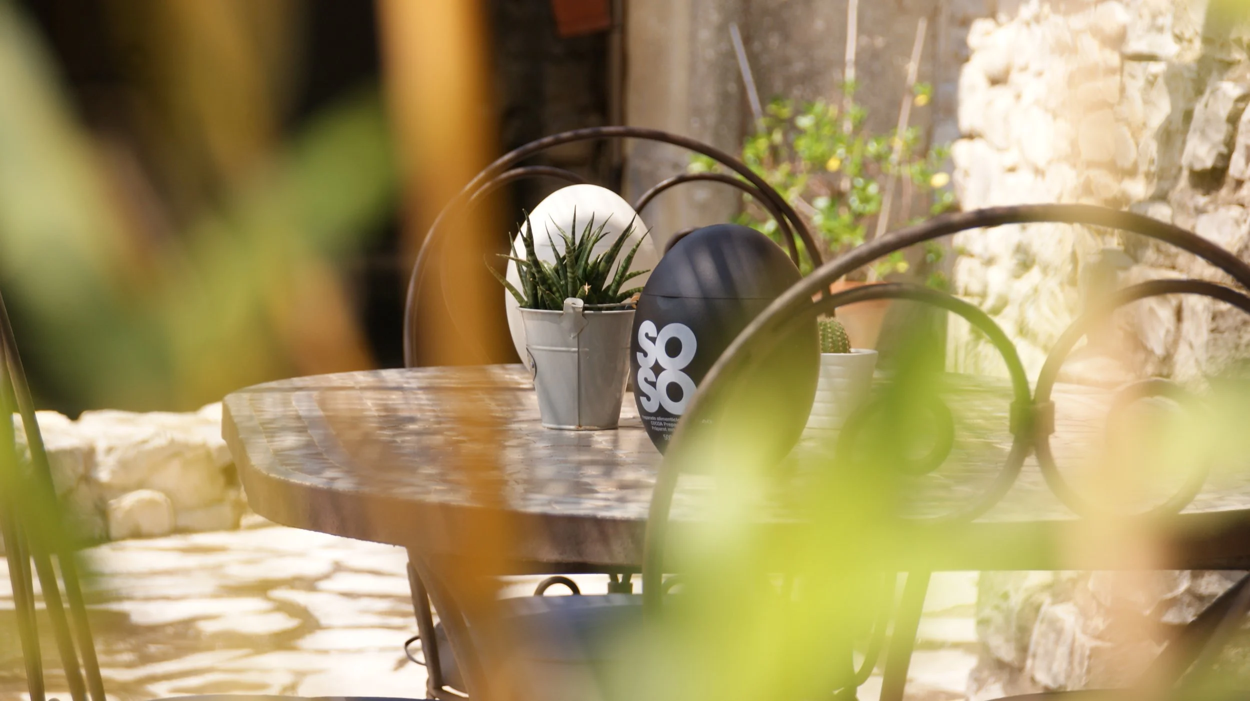 Charmante Terrasse in einem Ferienhaus nahe Quissac und Sauve