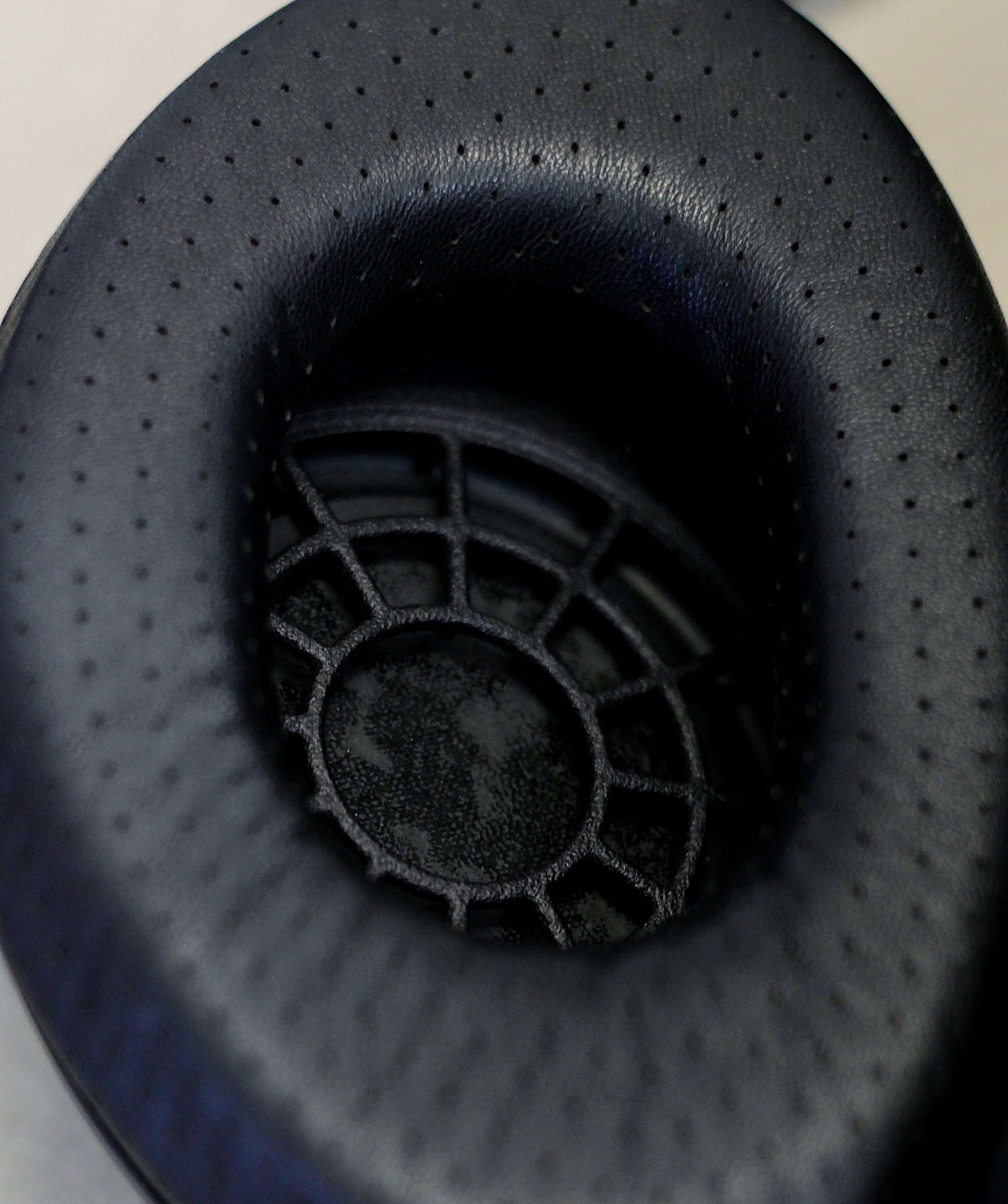 Lily Audio Genesis Pure headphones ear pad close up