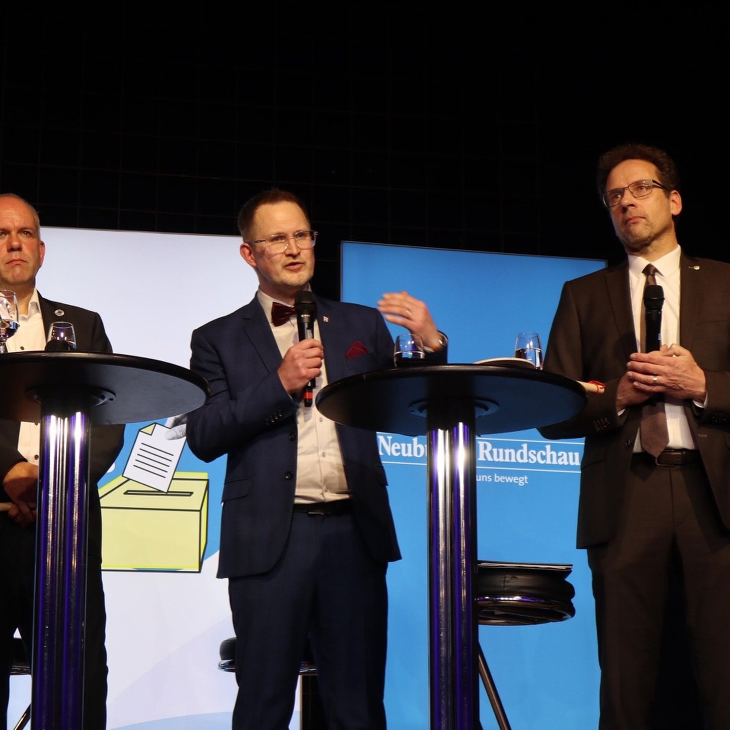 Was f&uuml;r ein spannender Abend bei der NR Podiumsdiskussion am Donnerstag. Konntet Ihr f&uuml;r Euch herausfinden, wer die wichtigen Dinge in Neuburg aus Eurer Sicht am Besten voranbringen kann?