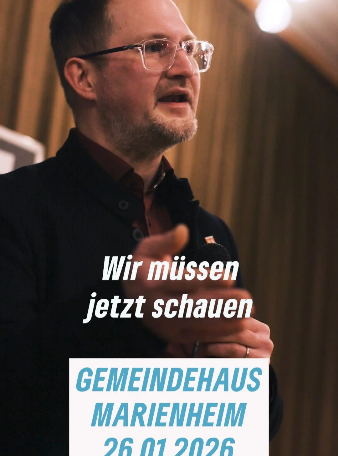 Vielen Dank f&uuml;r die Gelegenheit, Euch zuzuh&ouml;ren und Eure Probleme besser zu verstehen, liebe Marienheimer. Eure Ortssprecherin, Hildegard Wei&szlig; hat treffend gesagt, "Marienheim ist ein Hotspot" - PFAS, B16, Flugplatz, DHL sin