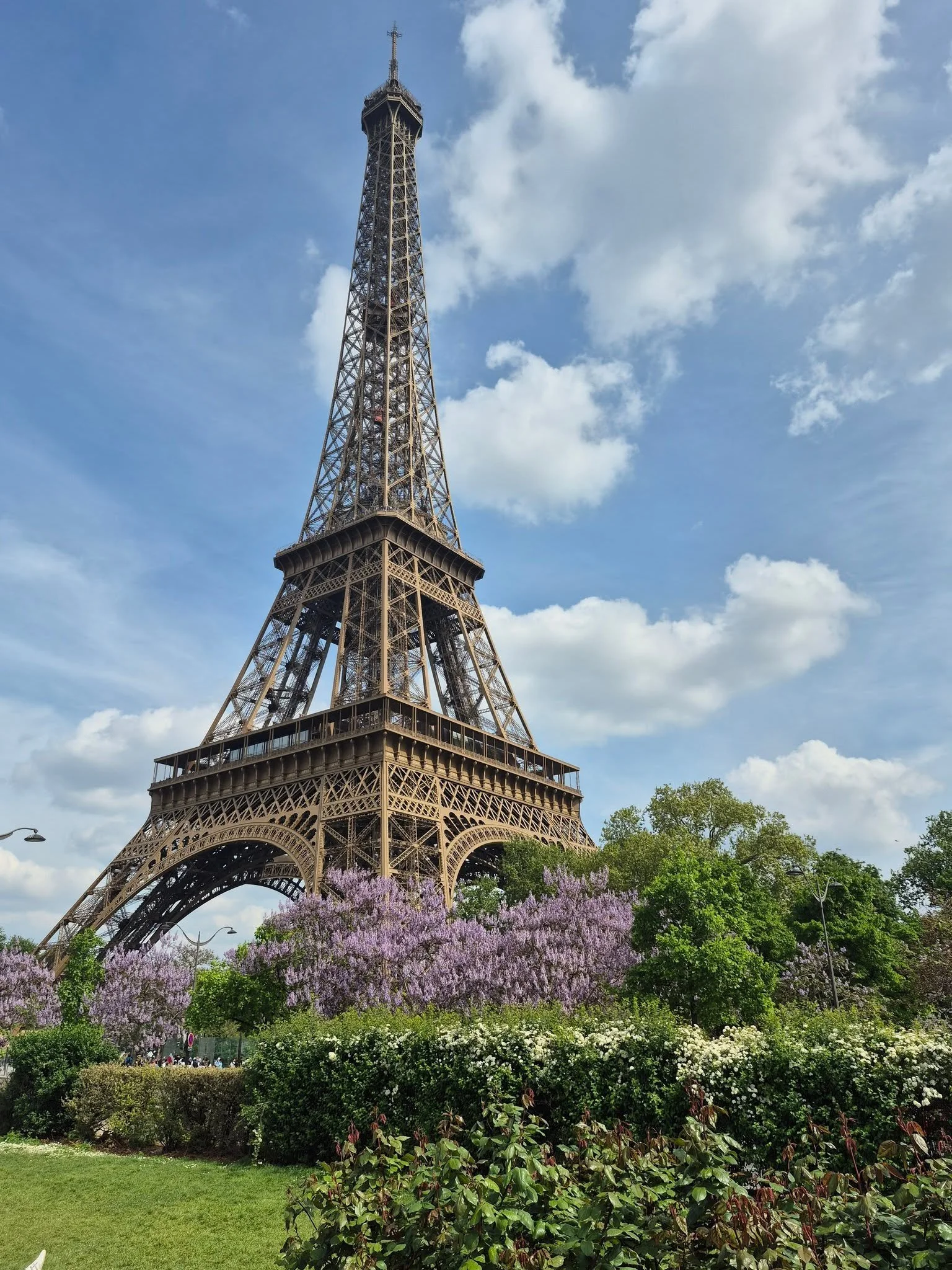 The Louvre yesterday, Versailles and the Eiffel Tower today...having a great time! So far the people are nice and the city pretty easy to navigate. I've already eaten far too many pastries...