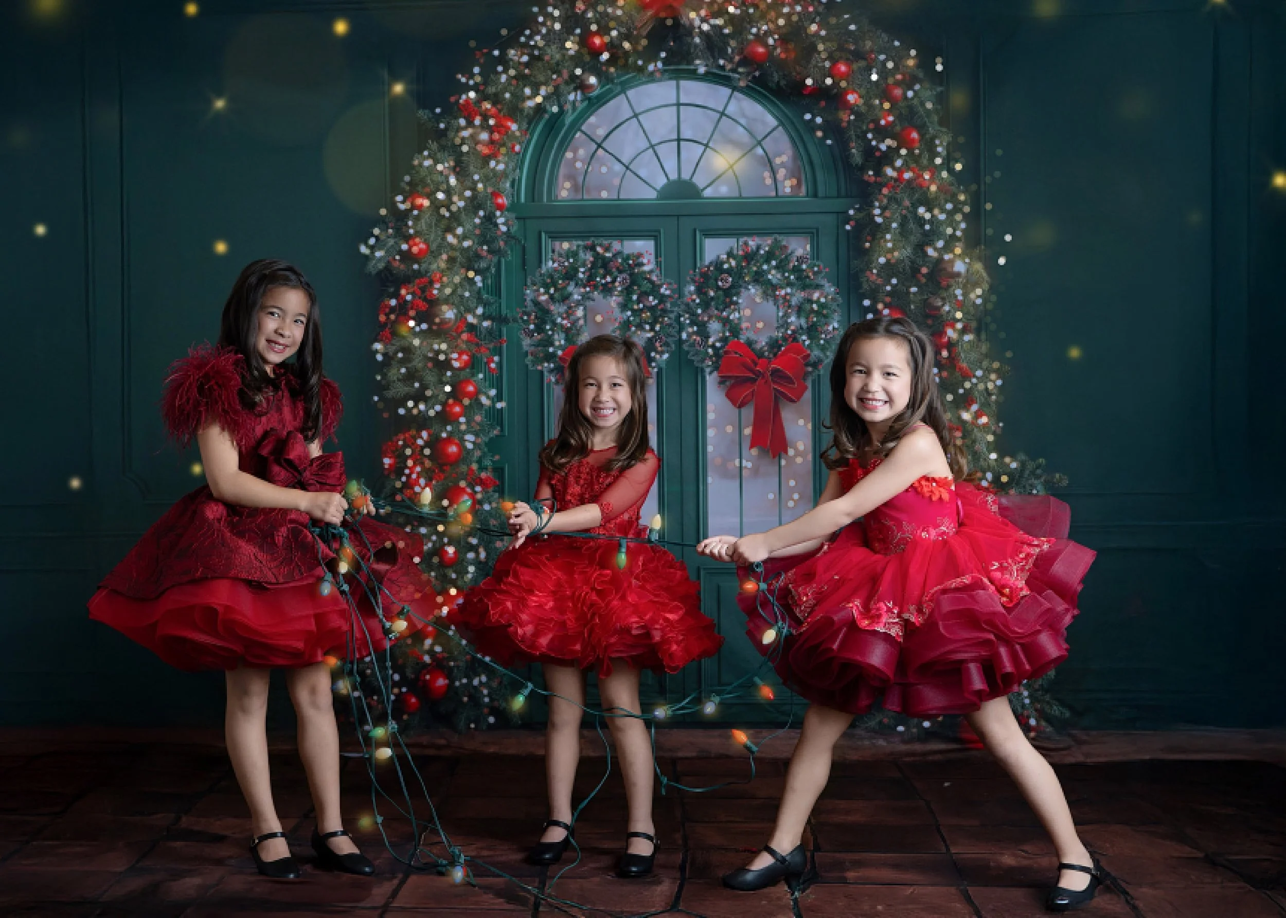 Holiday family photos in West Windsor NJ studio