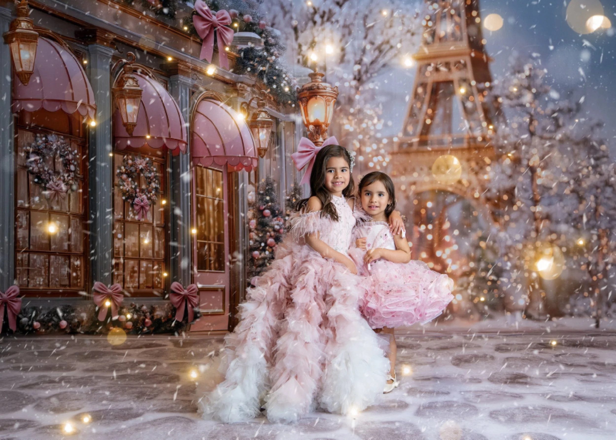 Christmas card photos for families in Mercer County NJ