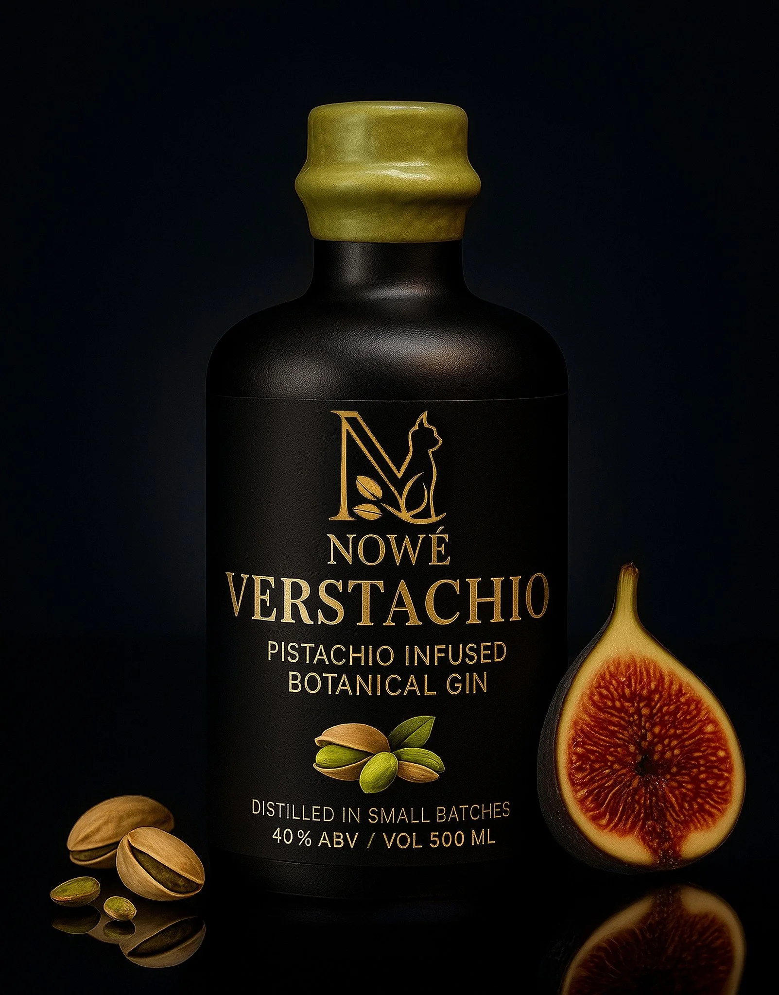 The wait is over! Our debut and flagship spirit - VERSTACHIO - say hello to an intense pistachio gin that will drive you nuts! 🥜

Made with 8 botanicals, pistachios, almonds, pecans, vanilla, juniper, fig, himalayan salt &amp; orris root.

It starts