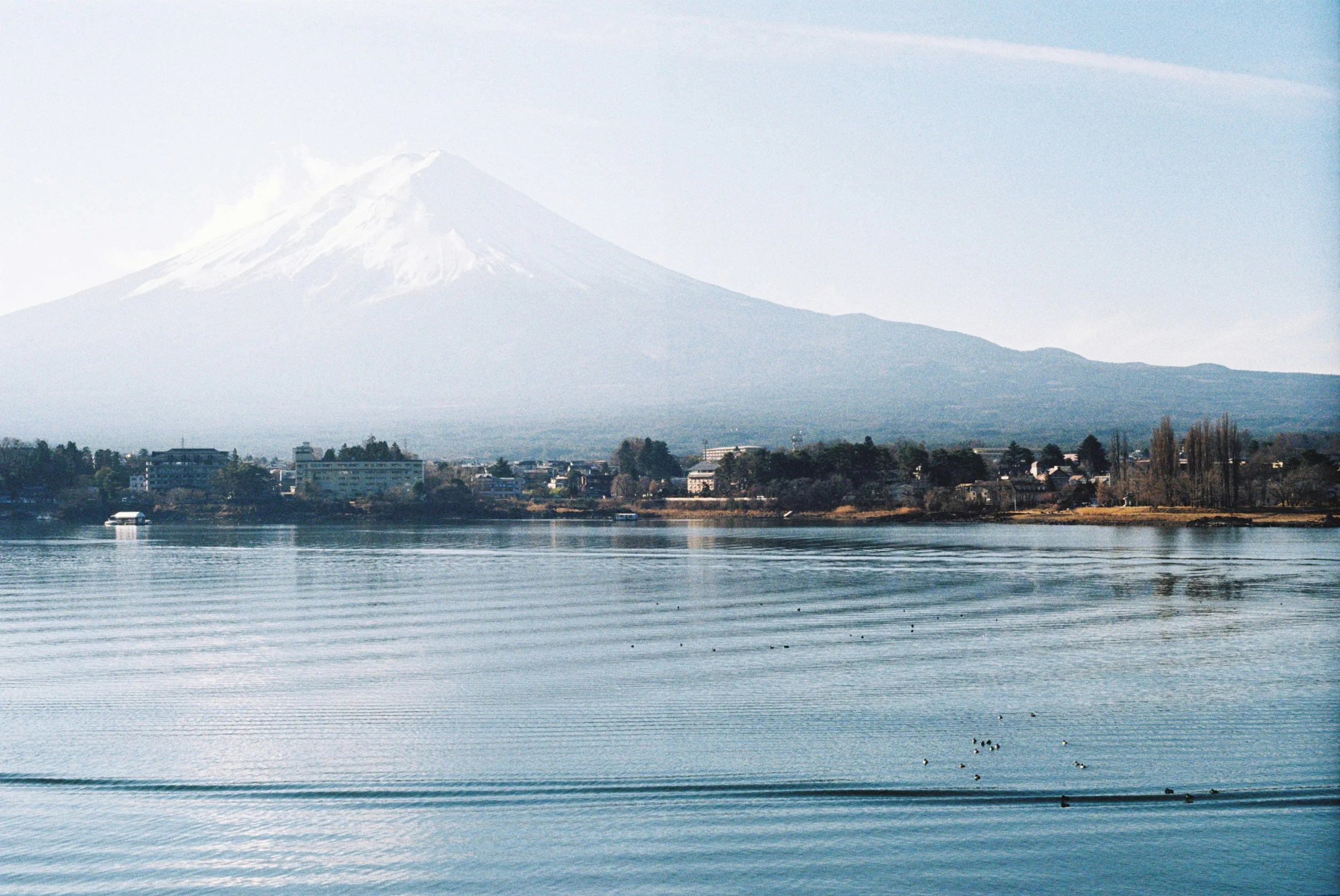Monte Fuji y Lago Kawaguchi.