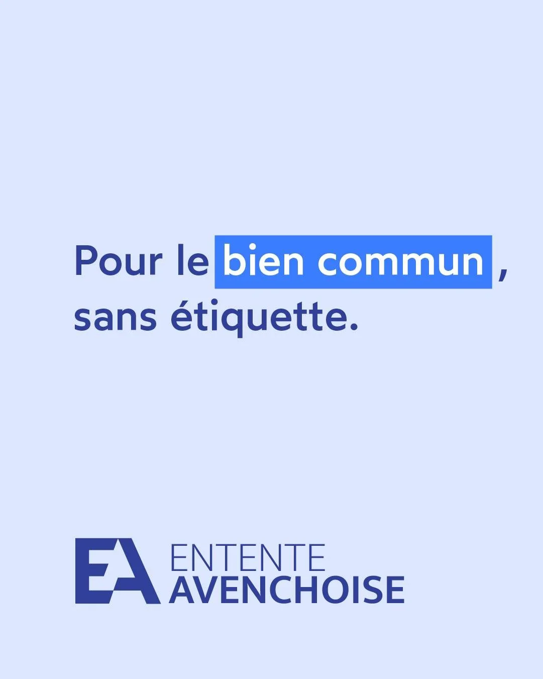 Pour le bien commun, sans &eacute;tiquette.

Le 8 mars 2026, choisissez une approche ind&eacute;pendante, centr&eacute;e sur l&rsquo;int&eacute;r&ecirc;t collectif et les r&eacute;alit&eacute;s locales.

Votez Liste 02 &ndash; Municipalit&eacute; et 