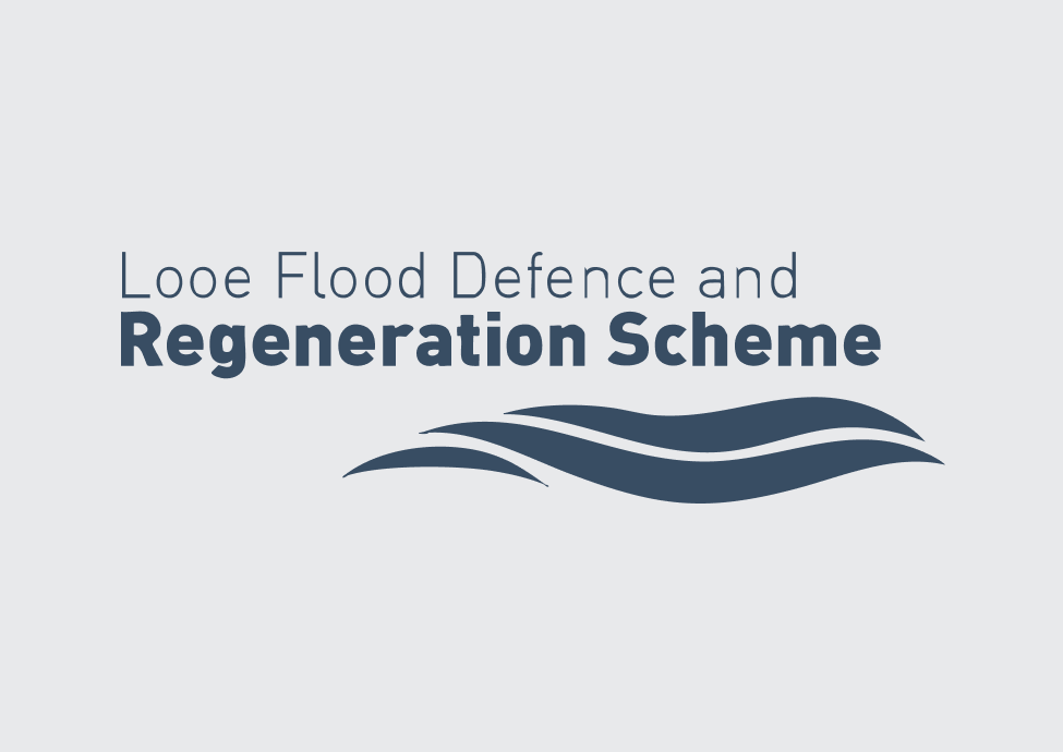 Logo 'Looe Flood Defence and Regeneration Scheme'