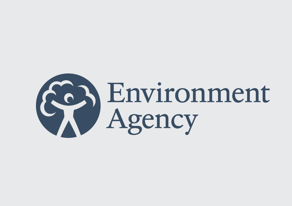Logo of the Environment Agency featuring a stylized tree and a person with outstretched arms.