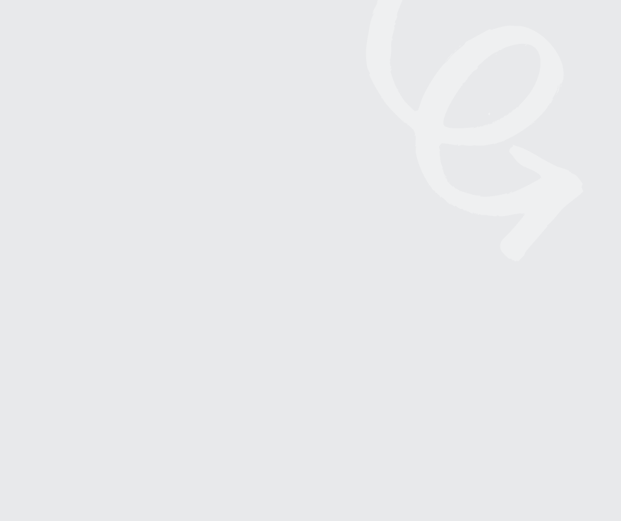 Empty light gray background with a faint white leaf logo in the top right corner.