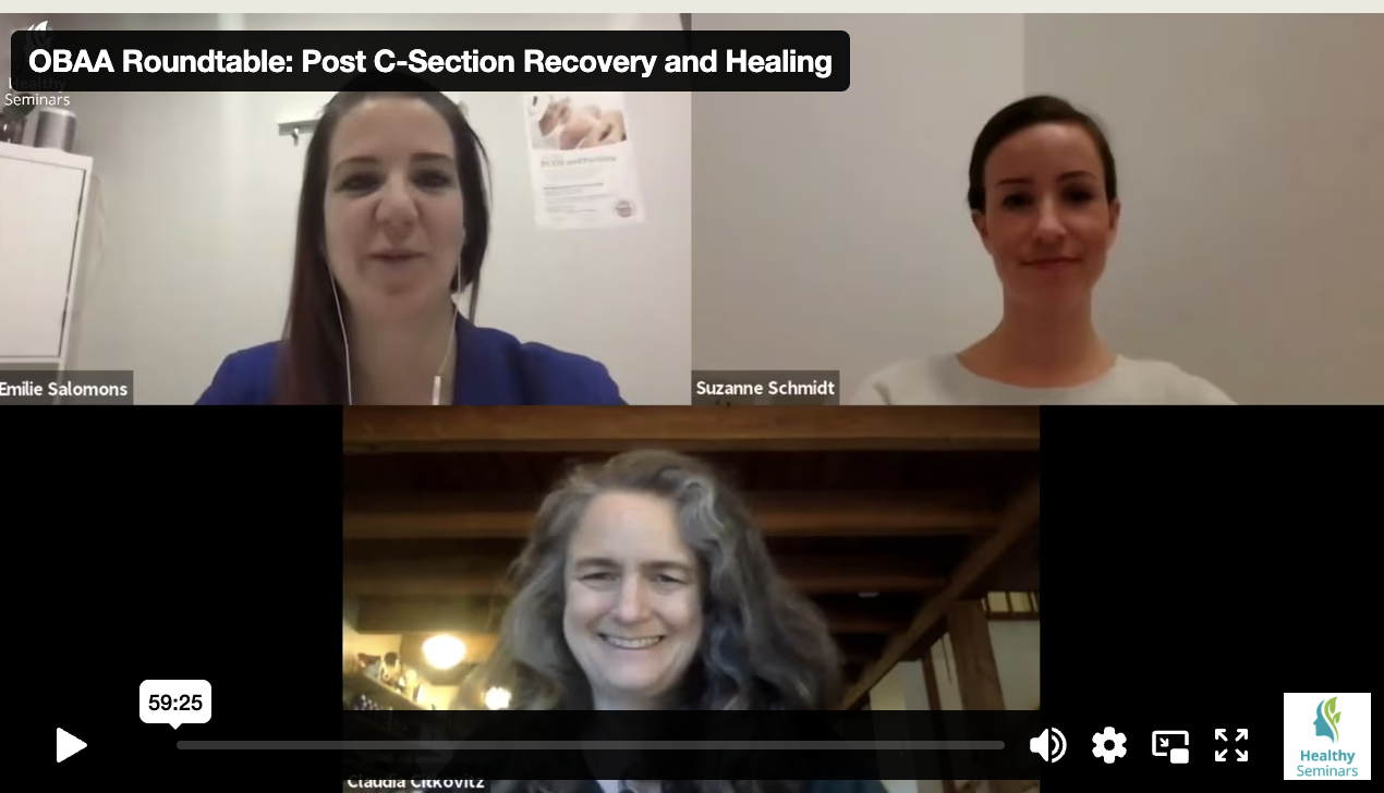 C-section recovery; acupuncture and everything you need to know to support your patients