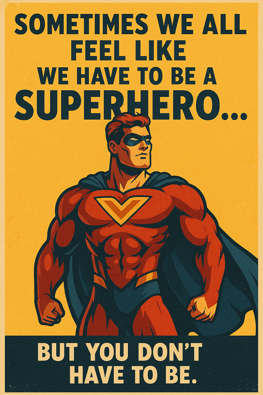 You Don’t Have to Be a Superhero