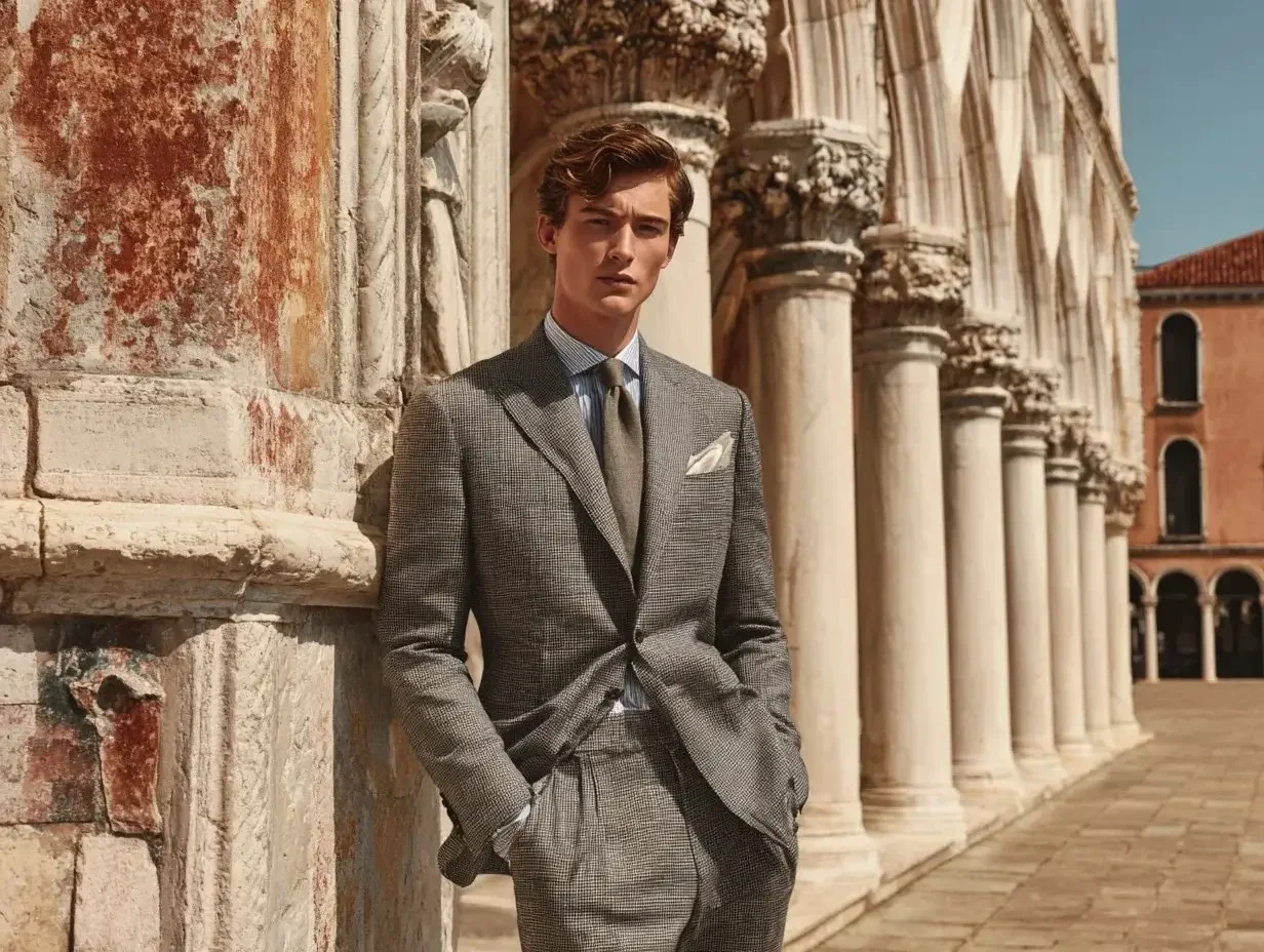 Zegna Grey Suits created in Houston
