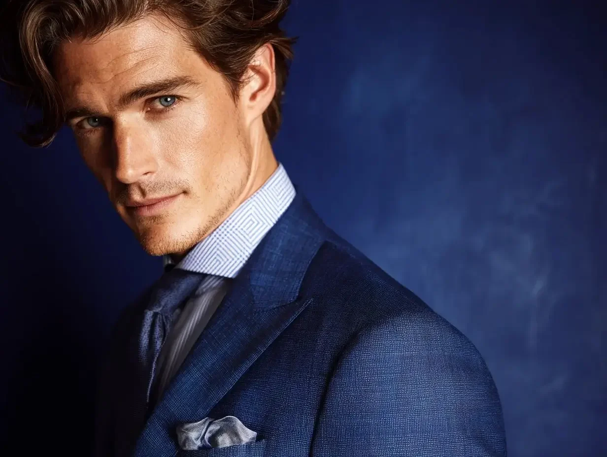 Scabal made to measure suits created in Houston