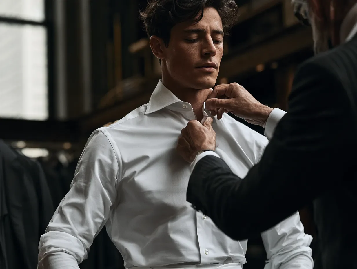 How tight should a dress shirt collar be