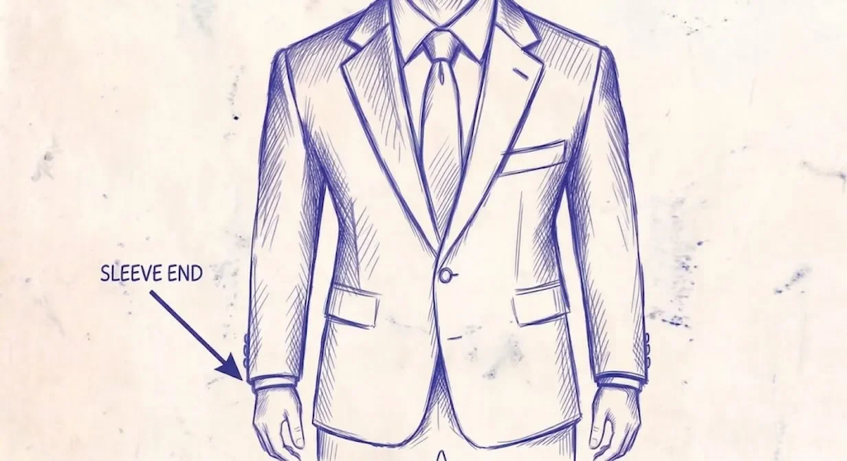 Suit sleeve fit