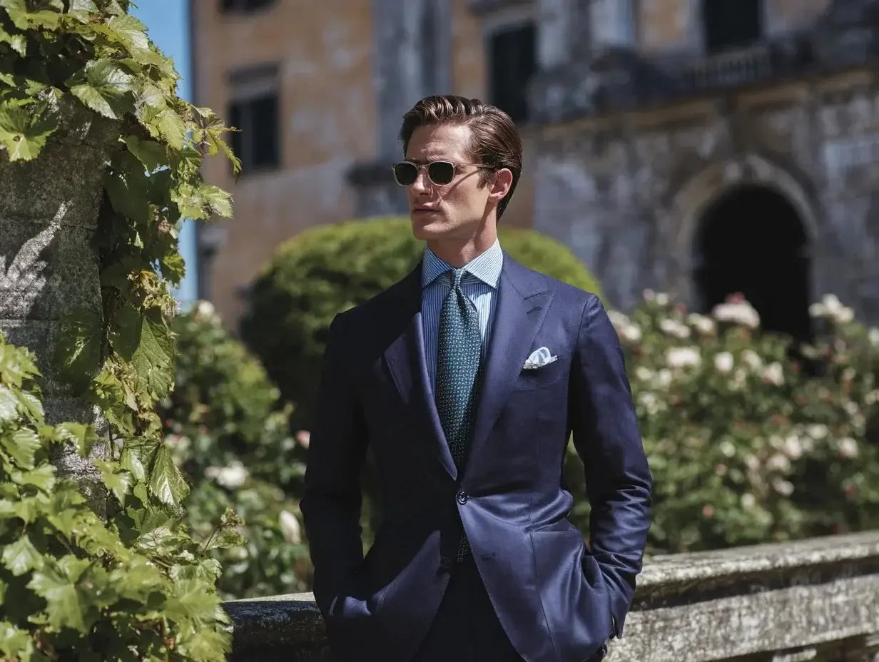 Loro Piana suits created in Houston