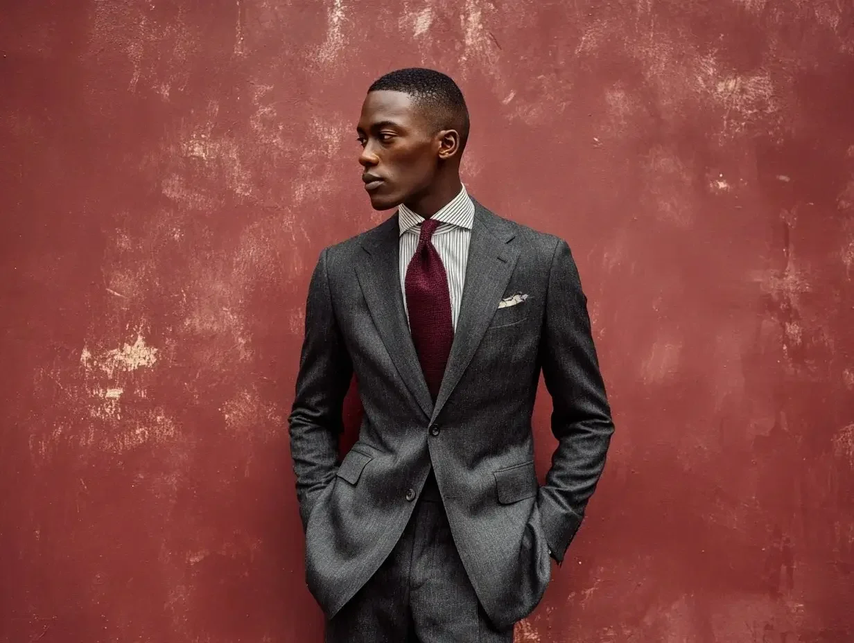 Tailored slim fit suits created in Houston