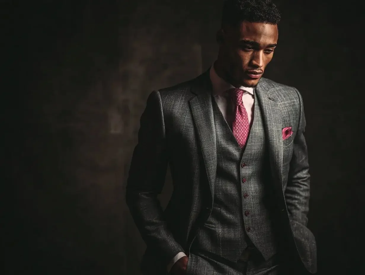 Three piece suits created in Houston