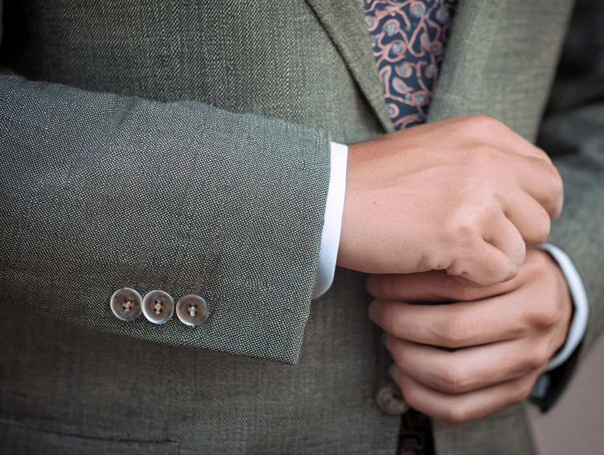 How long should blazer sleeves be?